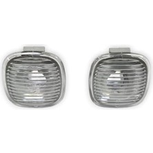 Trendexa Sağ Sol Yan Sinyal Lambası Gri 1U0949127 Skoda Octavia A4 ile Uyumlu 1997-2000