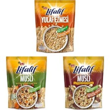 Trendexa Seti | Yulaf Ezmesi 500 G X1 + Kuru Meyveli ve Fındıklı Müsli 350 G X1 + Yer Fıstıklı ve Hurmalı Müsli 350 G X1
