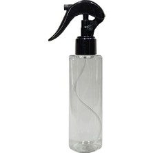 Trendexa 10 Adet 250 ml Şeffaf Siyah Spreyli Pet Şişe