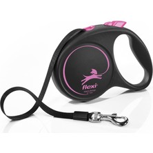 Trendexa Black Design M Beden Pembe 5mt Şerit Tasma