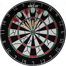 Trendexa Helix Dbka-18 Dart Tahtası 18", Siyah Beyaz Tek Ebat
