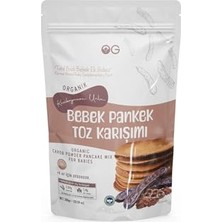 Trendexa Og Organik Keçiboynuzu Unlu Bebek Pankek Toz Karışımı 300 G +8 Ay