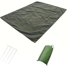 Trendexa Kamp Çadırı Altı Su Geçirmez Zemin Örtüsü 300X290 Cm, Piknik Brandası