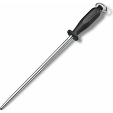 Trendexa 7.8517 Honing Steel Yuvarlak Masat, 30 cm Siyah