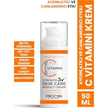 Trendexa Aydınlatıcı ve Canlandırıcı Etkili C Vitamini Krem 50 ml