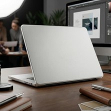 Trendexa Apple Macbook Neo 13" Inç Uyumlu Kılıf A3404 (2026), Mat Buzlu Koruyucu Sert Kapak, Beyaz
