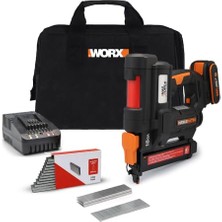 Trendexa WX844 20 V/2.0 Ah Li-Ion 16-40 mm Profesyonel Şarjlı Zımba Makinesi, 2700 Adet Yedek Zımba