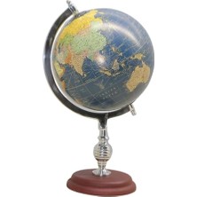 Trendexa Dünya Küre Stantlı Dekoratif Döner World Globe SL318-C 38 cm