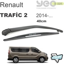 Trendexa Renault Trafic 2 ile Uyumlu Arka Silecek Kolu ve Süpürgesi 2014-..