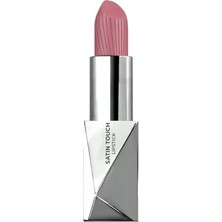Trendexa Uzun Süre Kalıcı Nemlendirici Pürüzsüz Etkili Yarı Mat Ruj Satin Touch Lipstick 821 Esthetic Maroon