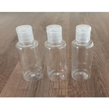 Trendexa 10 Adet 50 ml Boş Şişe, Likit Mürekkep, Kolonya ve Dezenfektan Şişesi