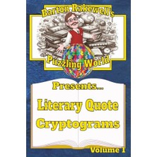 Trendexa Barton Rakewell's Puzzling World Presents Literary Quote Cryptograms Yapboz