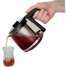 Trendexa Tea Expert Deluxe Uyumlu Cam Demlik ve Filtre