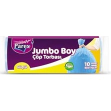 Trendexa Güçlü Çöp Torbası Jumbo Boy 10'lu