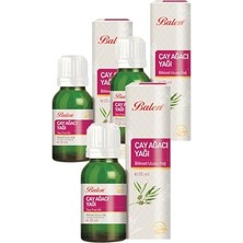 Trendexa 3 Kutu Çay Ağacı Yağı Doğal Bitkisel Uçucu Yağ 20 ml Saç ve Cilt Bakım Yağı