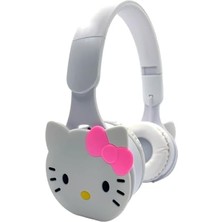 Trendexa Hello Kitty Kablosuz Bluetooth Katlanabilir Kulak Üstü Kulaklık