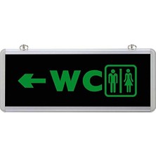 Trendexa Bay-Bayan Wc Tuvalet Yönlendirme Ledli Şarjlı Armatür SG012