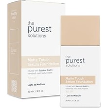 Trendexa Sebum Dengeleyici & Matlaştırıcı Serum Fondöten Spf 50,30 Mililitre – Açık/orta Ton