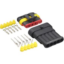 Trendexa Super Seal 5 Pin Erkek ve Dişi Konnektör Takımı