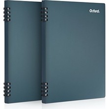 Trendexa Mavi Kapaklı Taş Kağıt Defter, 60 Yaprak, 2'li Paket, 5-1/2" x 8-1/2" (161646)