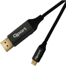 Trendexa Q Thd Type C To Display Port 4K 60Hz 2 Metre Kablo