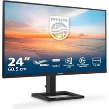 Trendexa 24E1N1300AE; 234 Inç Fhd Monitör, 100 Hz, Ips, 1ms, Usb-C Güç Kaynağı, Ayarlanabilir Yükseklik, Hoparlör, Lowblue Modu (1920 x 1080,250 Cd/m², HDMI 1.4/usb-C) Siyah