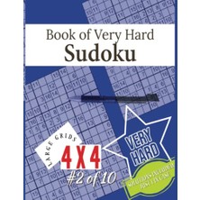 Trendexa Book Of Very Hard Sudoku: Color Blue, Classic Grid Game With A Hard Level Twist
