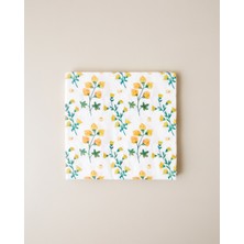 English Home Flora Muse 20'li Kağıt Peçete 33X33 cm Sarı