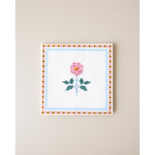 English Home Rustic Florals 20'li Kağıt Peçete 33X33 cm Mavi - Pembe