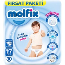 Molfix Fırsat Paketi 7 Beden, 30 Adet