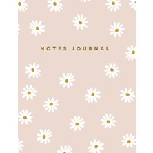 Trendexa Papatya Çiçekli Günlük Defter