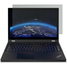 Trendexa Lenovo Thinkpad T15G 15.6 Inç Uyumlu Hayalet Ekran Koruyucu, Anti-Spy Gizlilik, 9h Temperli Nano Cam 16:9