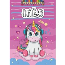 Trendexa A4 21 x 29.7 cm 4 8 25 Fille Ans Motifs Avec Le Pr Nom Grand Format French Edition In S Livre De Coloriage Personnalis Pour Licorne Cadeau D Anniversaire