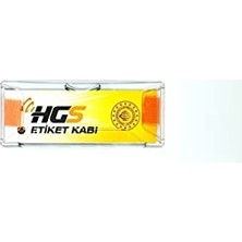 Trendexa Hgs Etiket Kabı 11X5 cm