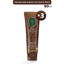 Trendexa Diş Macunu, Kakao ve Kahve Özlü, 90 ml x 3