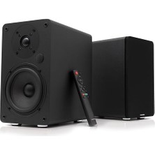 Trendexa A5 Arc Siyah Aktif Hoparlör; HDMI Arc, Rca, Bluetooth, Optik, Usb, Sub Out