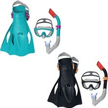 Trendexa Spark Wave 14+ Yetişkin Paletli Şnorkel Seti