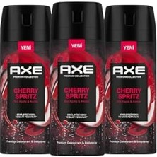 Trendexa Erkek Sprey Deodorant, Cherry Spritz, 150 ml X3
