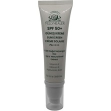 Trendexa Salyangoz Özlü Güneş Kremi Spf 50+, Tüp, Krem Form, Renksiz, Aydınlatıcı ve Yaşlanma Karşıtı, 50 Ml, Tüm Cilt Tipleri