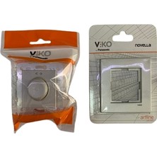 Viko Novella Mat Beyaz Pro Dimmer