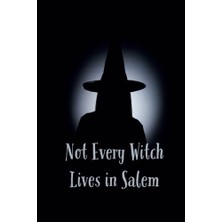 Trendexa Not Every Witch Lives In Salem Çizgisiz Günlük Defteri