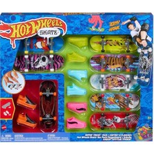 Trendexa Skate Rippin' Tricks Pack, 8 Parmak Tahtası ve 4 Çift Kaykay Ayakkabısı, 5 Yaşından Büyük Çocuklar Için, HMY19