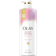 Trendexa Kadınlar Için Vücut Yıkama, Yoğun Nemlendirici, Hyaluronik Asit Serum Kompleksi, B3 Vitamini, 20 Fl Oz