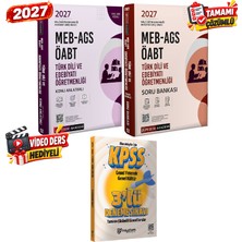 Pegem Akademi Yayıncılık 2027 Meb-Ags Öabt Türk Dili ve Edebiyatı Öğretmenliği Video Ders Hediyeli Konu Anlatımı-Soru Bankası
