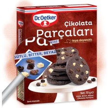 Trendexa Çikolata Parçaları, 3 Renk 70 G