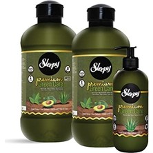 Trendexa Premium Green Care Serisi Sıvı Sabun, 500 ml + 2X1500 ml