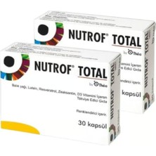 Trendexa Total C Vitamini; Selenyum, D3 Vitamini, Lutein, E Vitamin, Zeaksantin, Bakır, Resveratrol, Çinko Içeren 2 Adet 30'lu Avantaj Paketi (60 Kapsül)