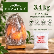 Tuzaura Tuz Lambası Çankırı Dogal model tuzlambası  3,4 Kg agırlıgında