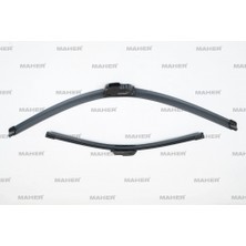 Maher Silecek Süpürgesi Takım Fluence / Latitude / I20 / Kia Cerato / Mazda 2 / Lancer / Navara / Corolla (E121) / Vitara (Ly) / Antara / Captiva (600+400MM) 24+16 (Oem NO:288905615R)