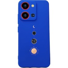 Trendexa S19 Max Pro S Mavi Silikon Kılıf, Kamera Korumalı